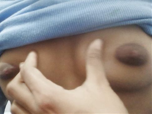 Horny teen masturbating in her parents bed
